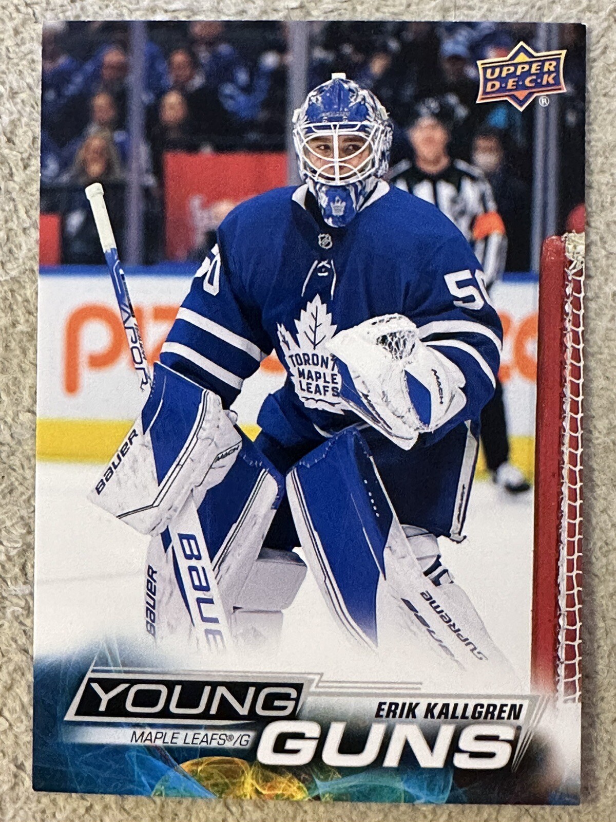 2022-23 Upper Deck Erik Kallgren Young Guns Jumbo #208