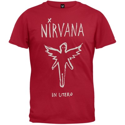 nirvana red shirt