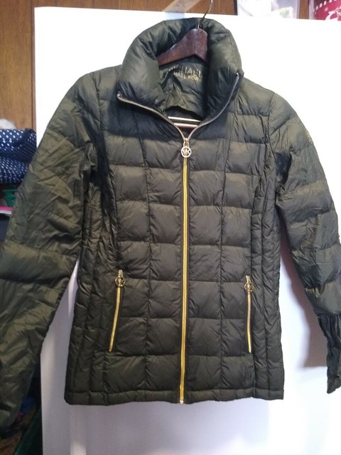 michael kors hoodie womens olive