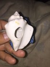 Ceramic seashell with a butterfly on top — photo 4