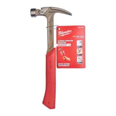 Milwaukee Shockshield Grip 20oz/570g Stahl Klauenhammer 4932478654