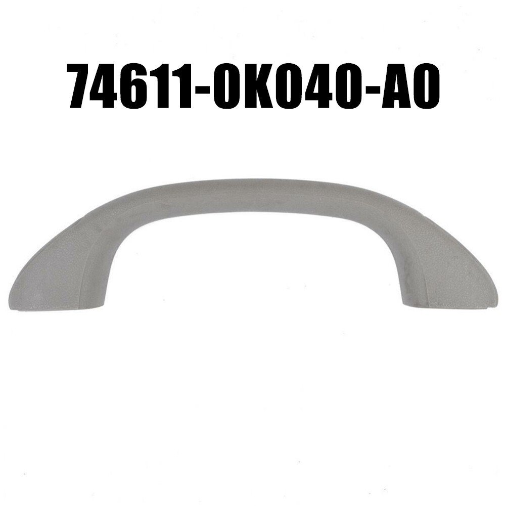 3) Car Interior Roof Panel Handle Trim in Gray for Toyota For Hilux