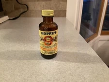 Vintage HOPPE'S NO.9 Powder Solvent Gun/Rifle Cleaning 2oz Bottle About 30% full