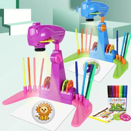 Trace and Draw Projector Desk Kid Drawing Board Projection Table Educational Toy - Foto 1 di 15