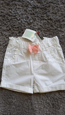 Baby 86 festliche kurze Hose neu!!! Mädchen Baumwolle Öko Ergee 12-18 Monate