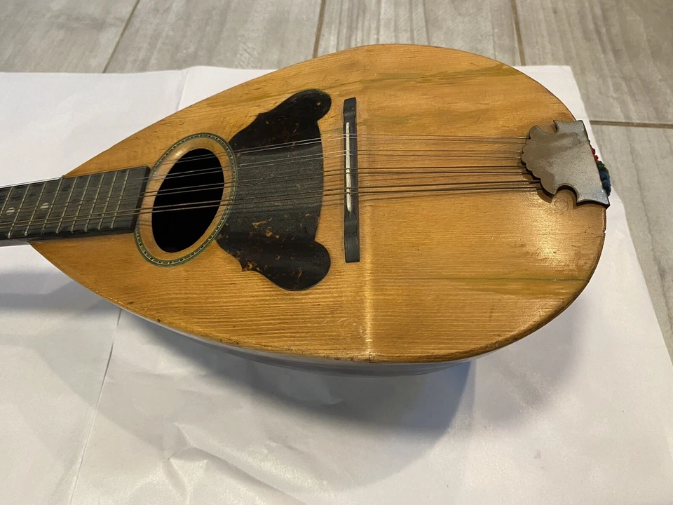 Vintage 1900's HA Weymann & Son Keystone State Melon Body Mandolin - Image 2 of 4