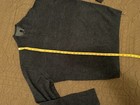 Tricots St. Raphael Sweater Men's XL Charcoal Gray 1/4 Zip Long Sleeve — photo 7