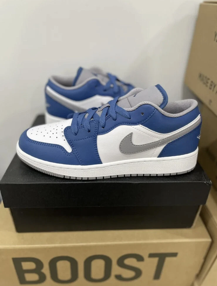 Air Jordan 1 Low GS True Blue UK5 EUR 38 | eBay