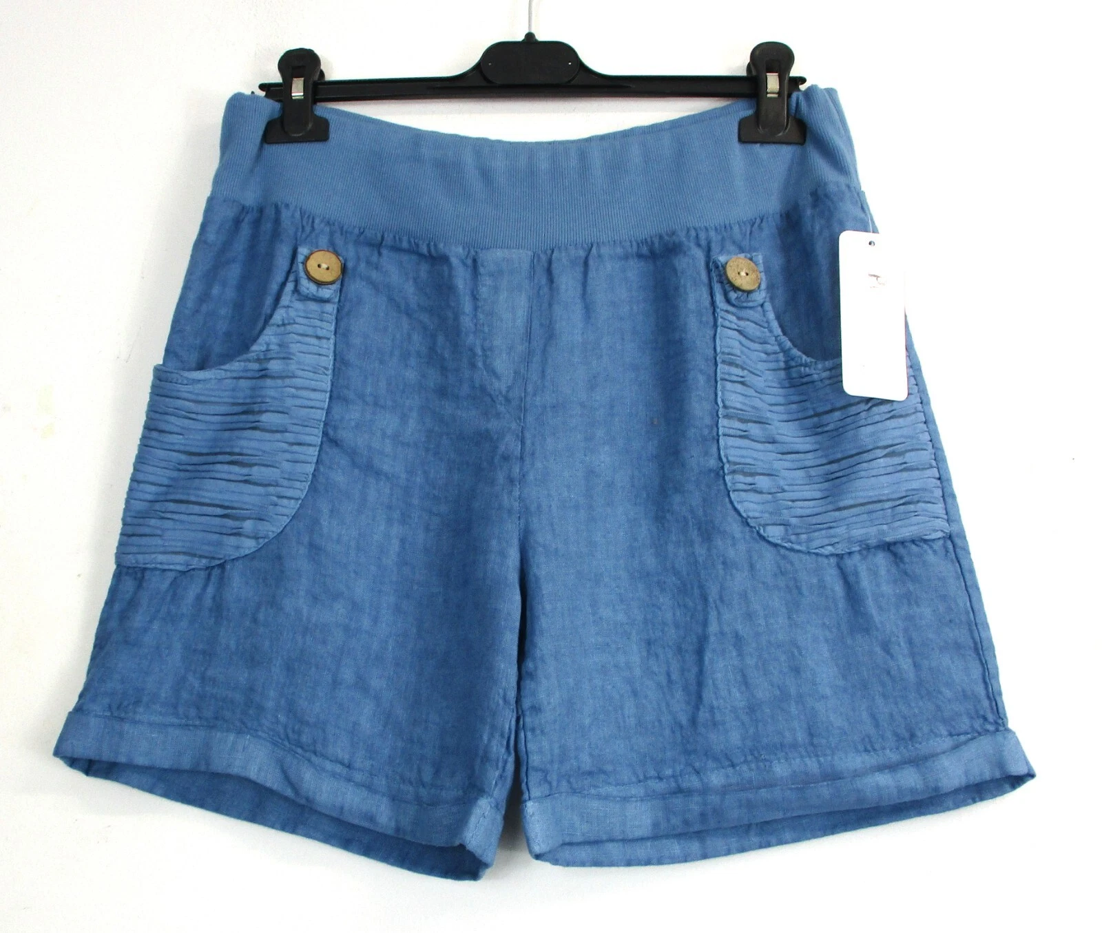 LagenLook Ladies 100% Linen Shorts/Hot pants 6 Colours One Size:Regular
Opens in a new window or tab