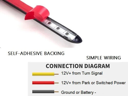 Universal GrilleBar - Animated Startup LED Running Light & Sequential ...