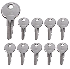 10pc Fits Ford New Holland, Gradall, Hyster, Yale,Forklift Ignition Key PK556