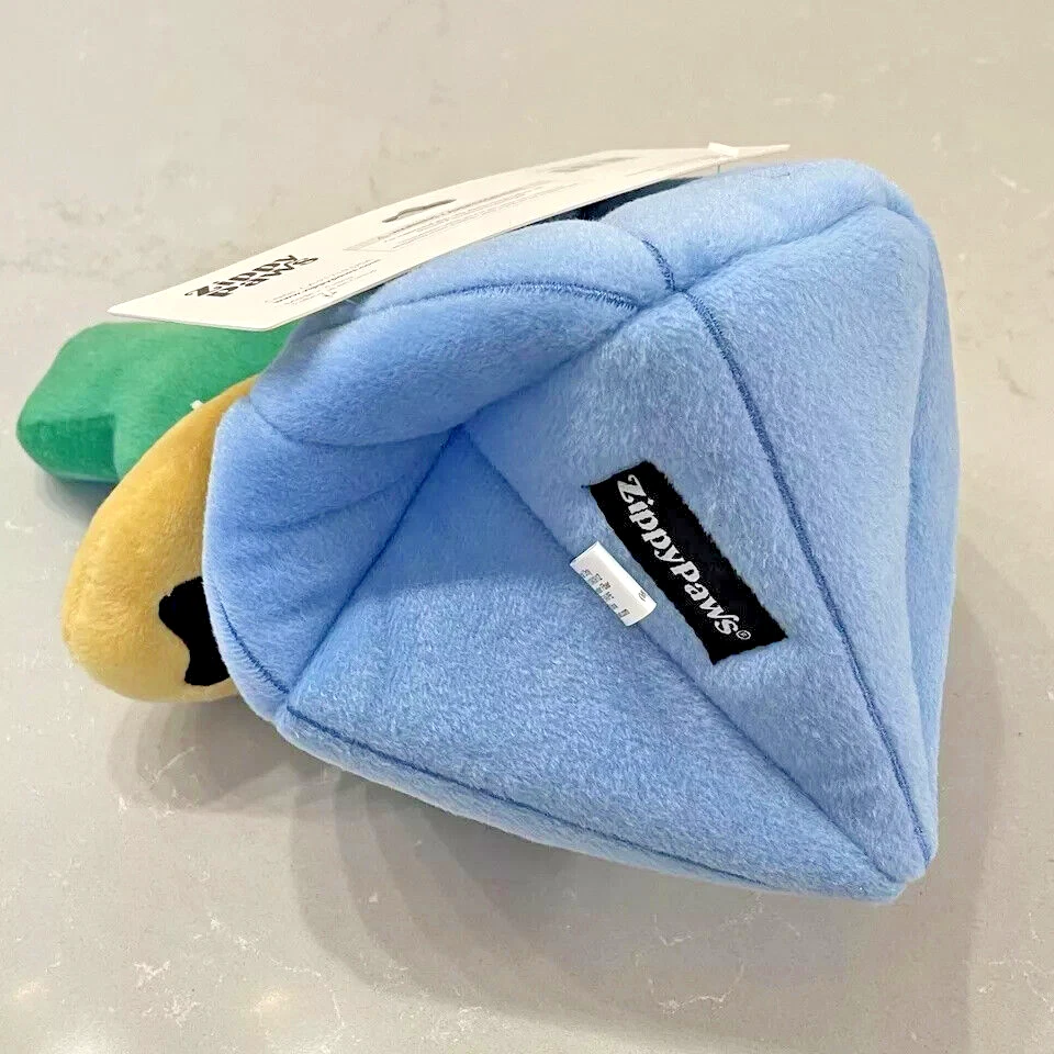 Zippy Paws 7” Plush Burrow Interactive Puzzle Dog Toy & 3 Toys Inside BRAND NEW - Image 3 of 4