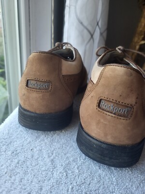 Rockport Waterproof Golf Shoes Mens Sz 11.5 M1857 Buck Suede  display picture 1