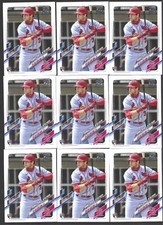 DYLAN CARLSON LOT OF (22) 2021 TOPPS UPDATE SERIES BASE ROOKIE DEBUT RC #US197