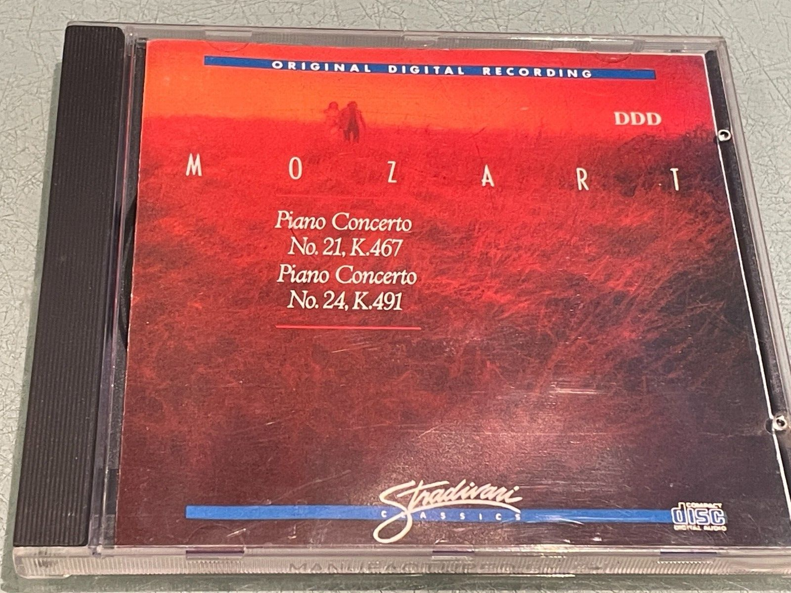 Mozart - Piano Concertos No. 21 & 24 - CD Album - 1988 Michele Audio - D Tomsic