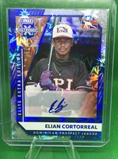 2021 Panini Elite Extra Edition Blue Signatures /20 Elian Cortorreal  Auto (281)