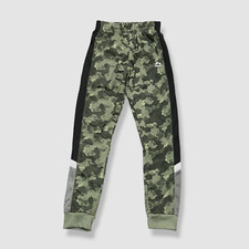  45 RBX Kids Boy's Green Fleece Camo Logo Jogger Pants Size M