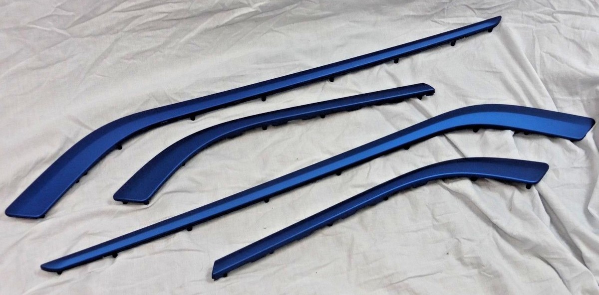 BMW OEM F32 F33 4 Series 2014-20 Estoril Blue Interior Door Trim
