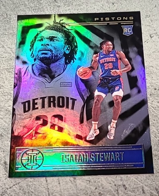 2020-21 Illusions Basketball Isaiah Stewart Base Rookie RC #172