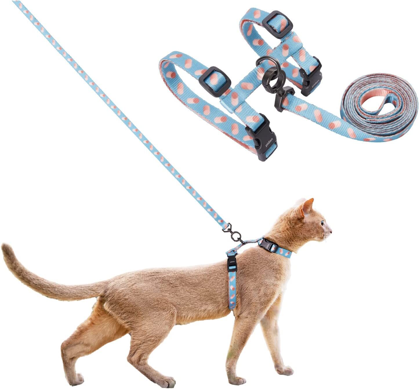 pidan Cat Harness & Leash Set, Cats Escape Proof Adjustable Kitten Harness fo...