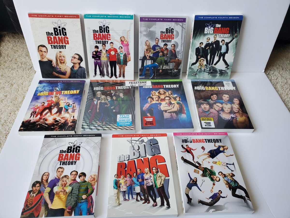 The Big Bang Theory DVD Complete 1-11 Seasons ✓ TV Show Preowned