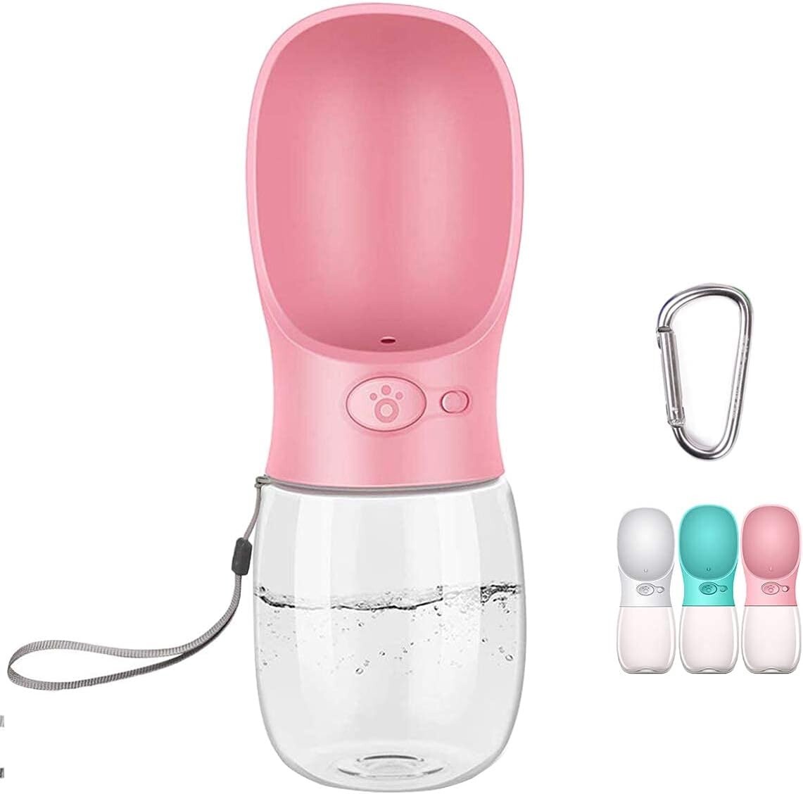 Borraccia Sicura per Cani 350ml: Dispenser Acqua Antibatterica Pet