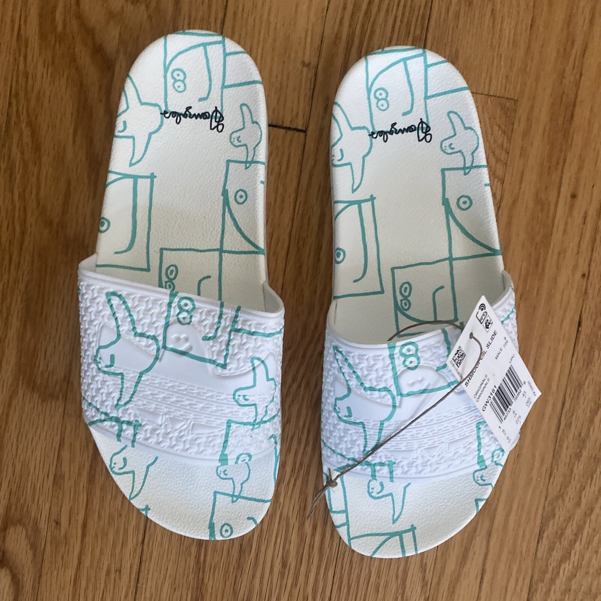 Adidas Skateboarding Shmoofoil x Mark Gonzales Adilette