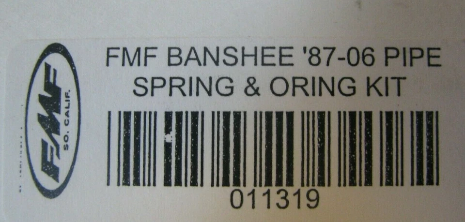 Kit de resortes y juntas tóricas de tubo de escape FMF Racing Yamaha Banshee YFZ350 FMF 011319 Foto 3 de 3