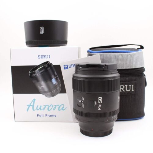 * OPEN BOX EXCELLENT * Sirui Aurora 85mm f/1.4 Lens (Sony E)