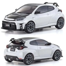 NEW Kyosho Toyota GRMN Yaris Circuit Package Mini-Z Auto Scale White Body