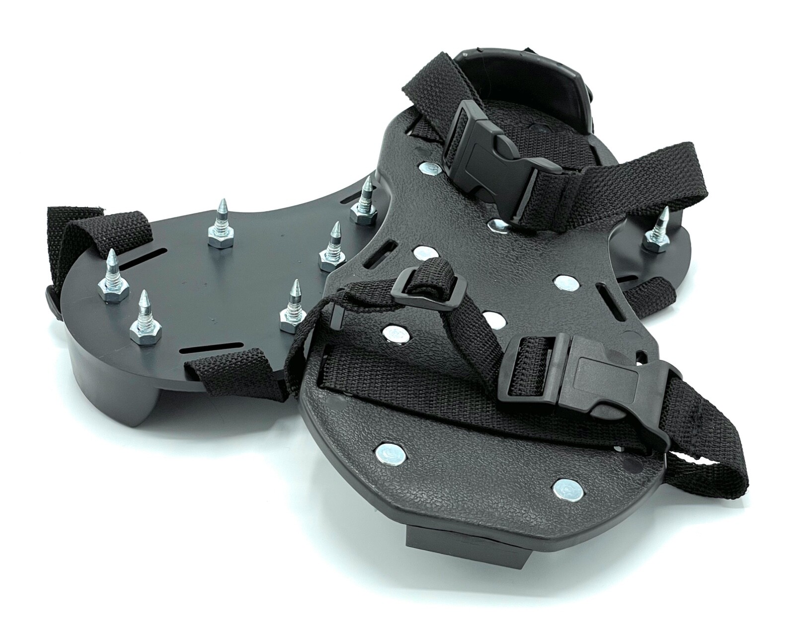 CCA Spiked aeration Shoes for screeding, Black colour, ready assembled