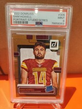 2022 Donruss Portrait Studio Series Sam Howell PSA 9 36/100