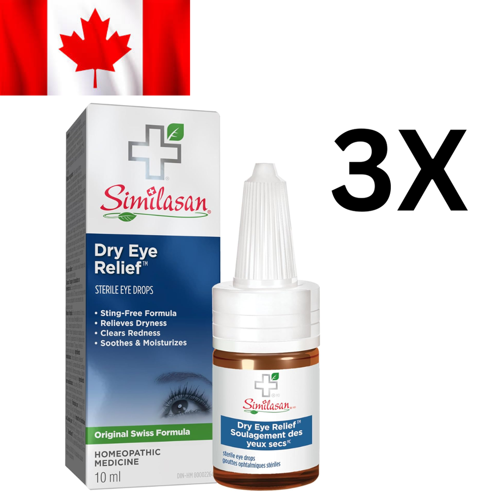 Similasan Dry Eye Relief 10.0 g ( Pack of  3)