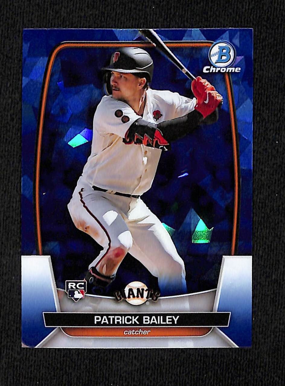 2023 Bowman Chrome Sapphire Edition - Patrick Bailey #60 (RC) Giants