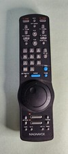 MAGNAVOX 4835-218-37107 TV VCR Remote Control OEM w/Battery Cover - TESTED
