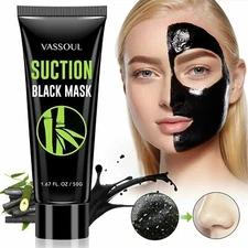 Vassoul Black Face Mask Blackhead Remover Deep Cleansing Peel Acne Treatment