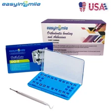 Easyinsmile Dental Self Ligating Orthodontic Brackets Metal Roth/ MBT Bonding