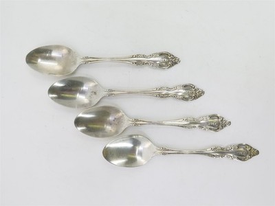 Oneida Community 'Brahms' Stainless Flatware Set of 4 Teaspoons