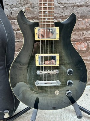 Hamer Slammer Series Electric Guitar – Black Flame Top – w/ Gig