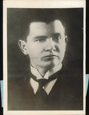 1921 M Valdemaras General E Plachoviczino Lithuania Rebellion Photo 5X7