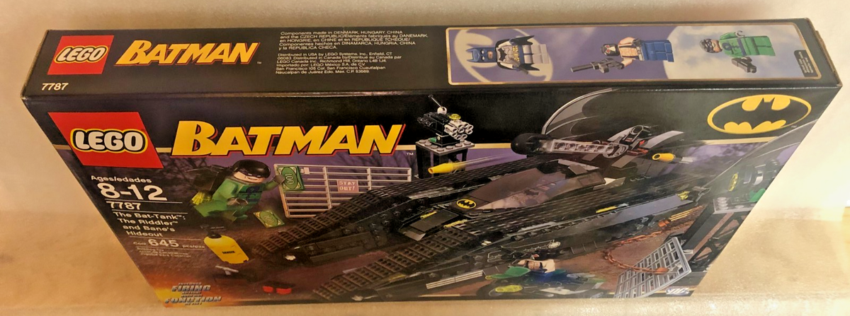 LEGO Batman: The Bat-Tank: the Riddler and Bane's Hideout (7787