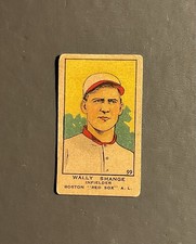 1919-21 Strip Cards - W514 Wally Schang #99 Name Misspelled as Shange (RC)