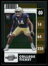 2022 Panini Chronicles Draft Picks #24 Kyle Hamilton Contenders Optic