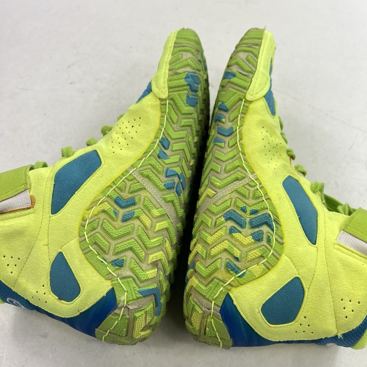 Asics Aggressor 2 Neon Yellow Wrestling Shoe Size 11 J402Y  display picture 3
