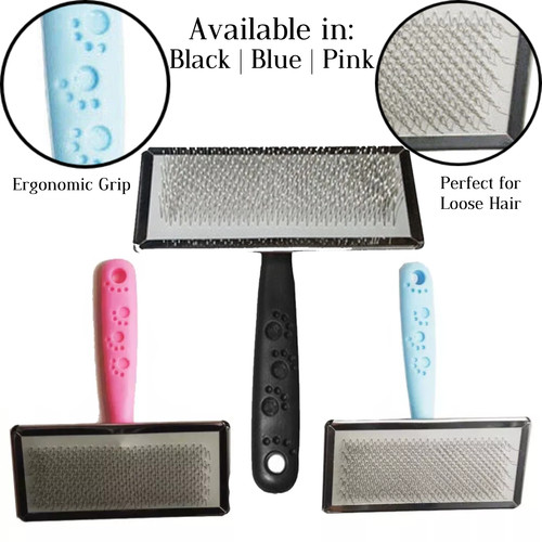 Pet Grooming Slicker Brush for Pet Dog Puppy Cat Rabbit Shedding Comb UK