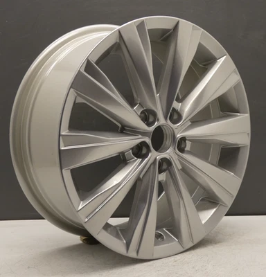 VW Polo Las Minas 16" Leichtmetallfelge 6,5J OEM Silber 2G0601025AE Original X1 - Bild 1 von 4