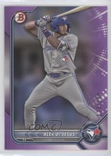 2022 Bowman Draft Purple 172/250 Alex De Jesus #BD-147 fm0