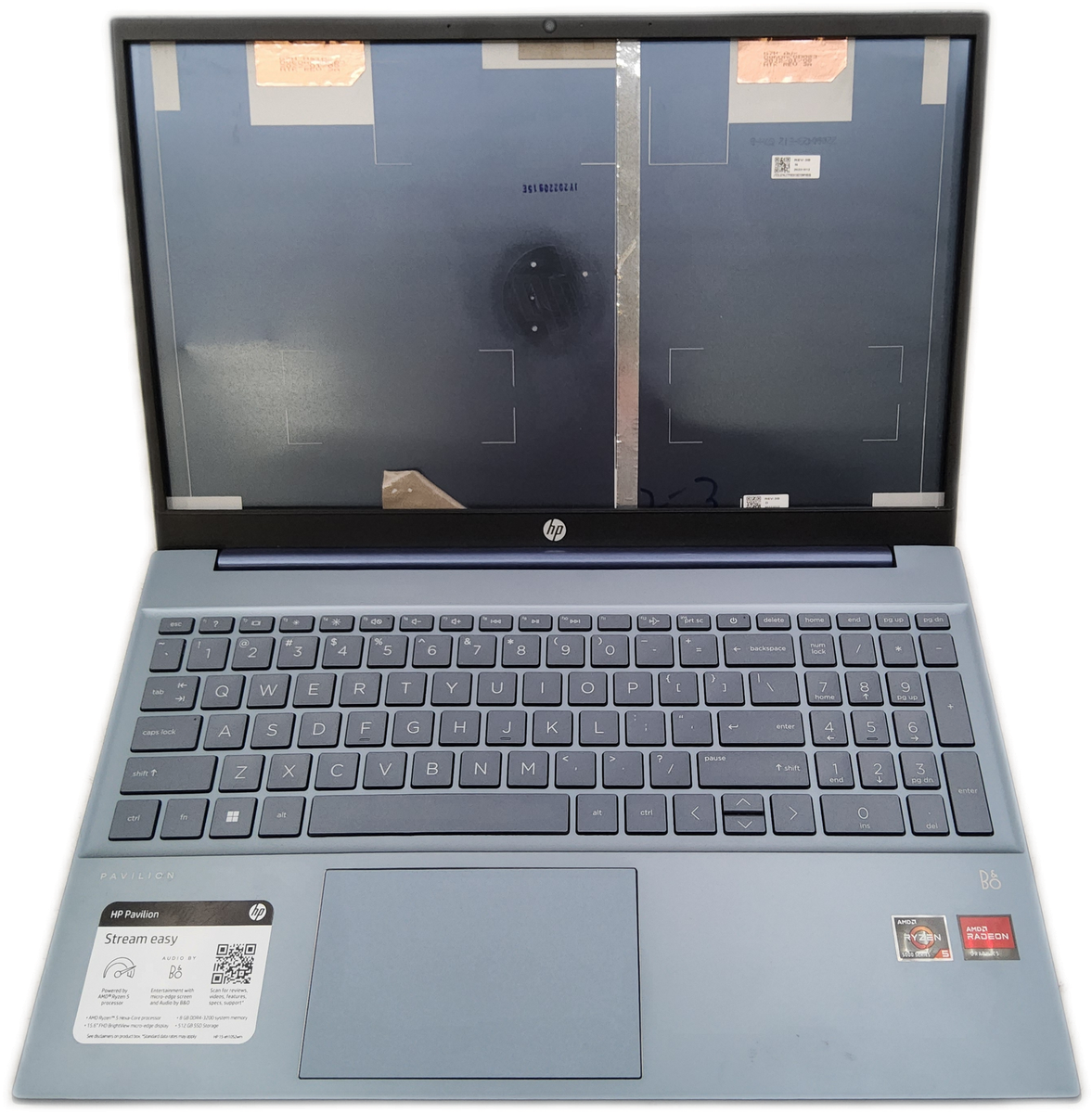 HP Pavilion 15-EH1052WM Ryzen 512GB SSD 8GB RAM Win11