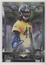 2015 Topps Chrome Rookies Auto Bud Dupree Alvin Dupree #157 Auto 0v0