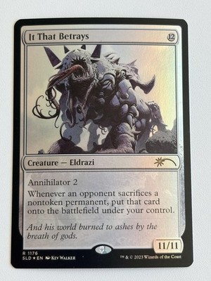 It that betrays - Foil - English - MTG Secret Lair - LP
